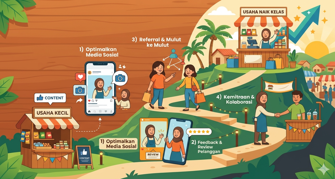 Strategi Growth Hacking Bermodal Minim untuk UMKM yang Ingin Naik Kelas